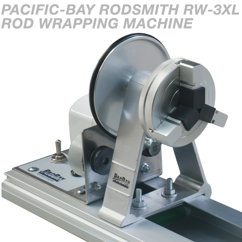 Classic retro Pacific Bay RodSmith RW-3L Power Rod Wrapper & Dryer