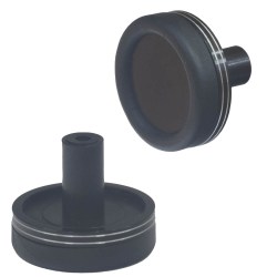 Decorative-Butt-Plate-ERC27-Black-Silver